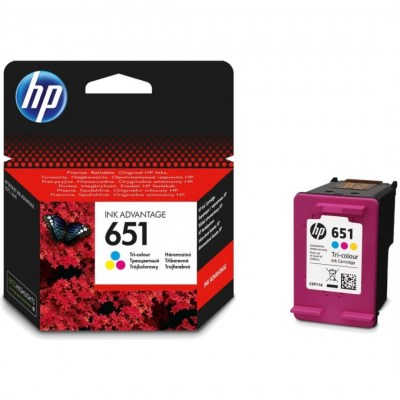 HP 651 (C2P11AE) - Trois Couleurs 